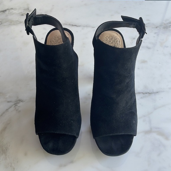 VINCE CAMUTO black suede sandal size 8.5 - Picture 3 of 5